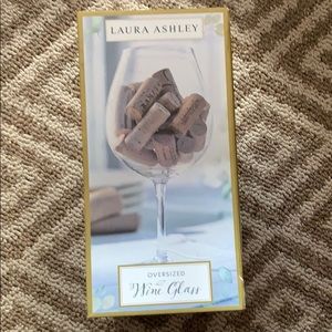 Wine glass cork holder